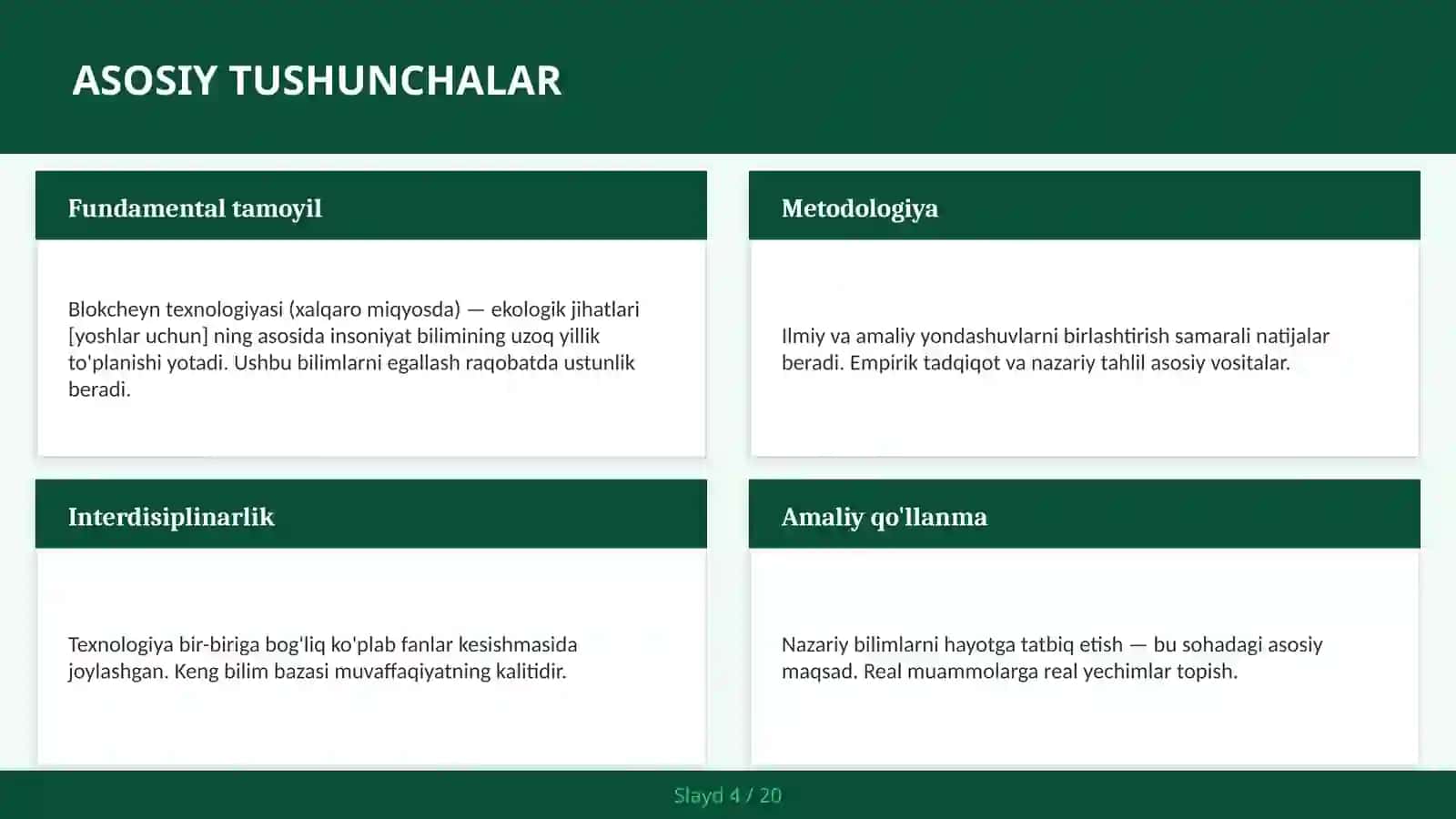 Blokcheyn texnologiyasi (xalqaro miqyosda) - ekologik jihatlari [yoshlar uchun] 4