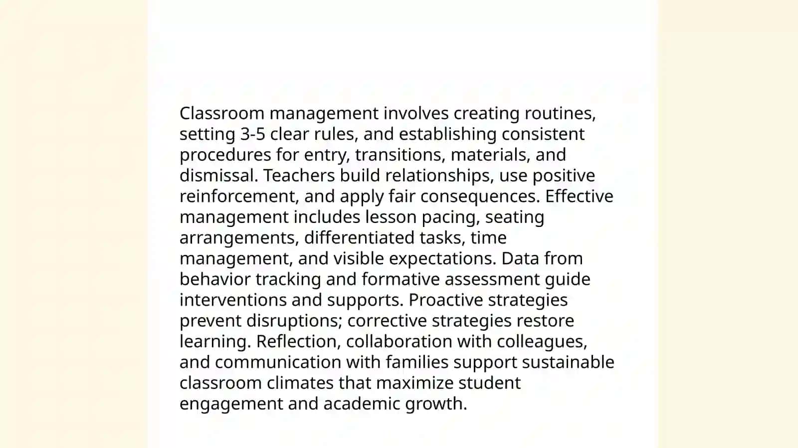 Teacher's job 4