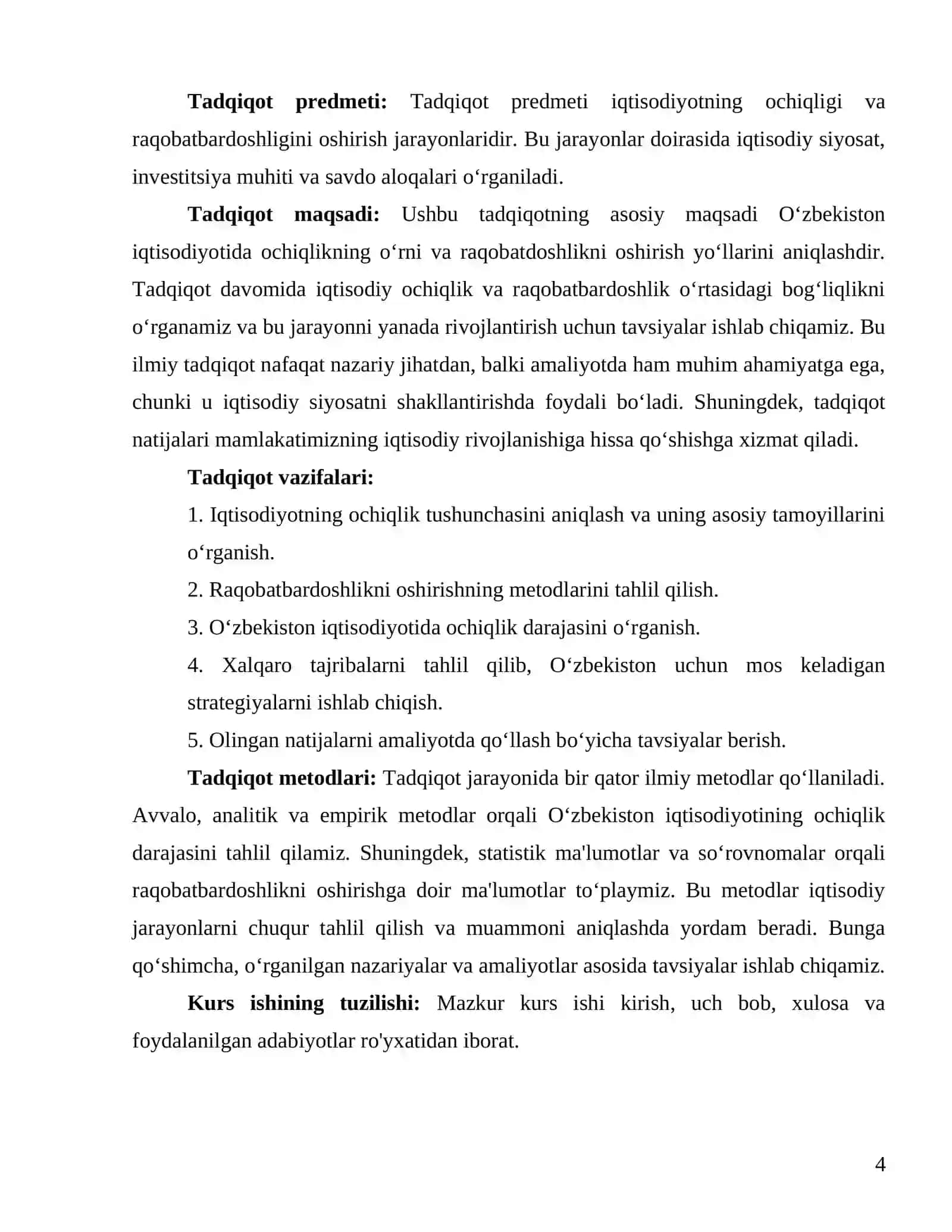 IQTISODIYOT NAZARIYASI 4
