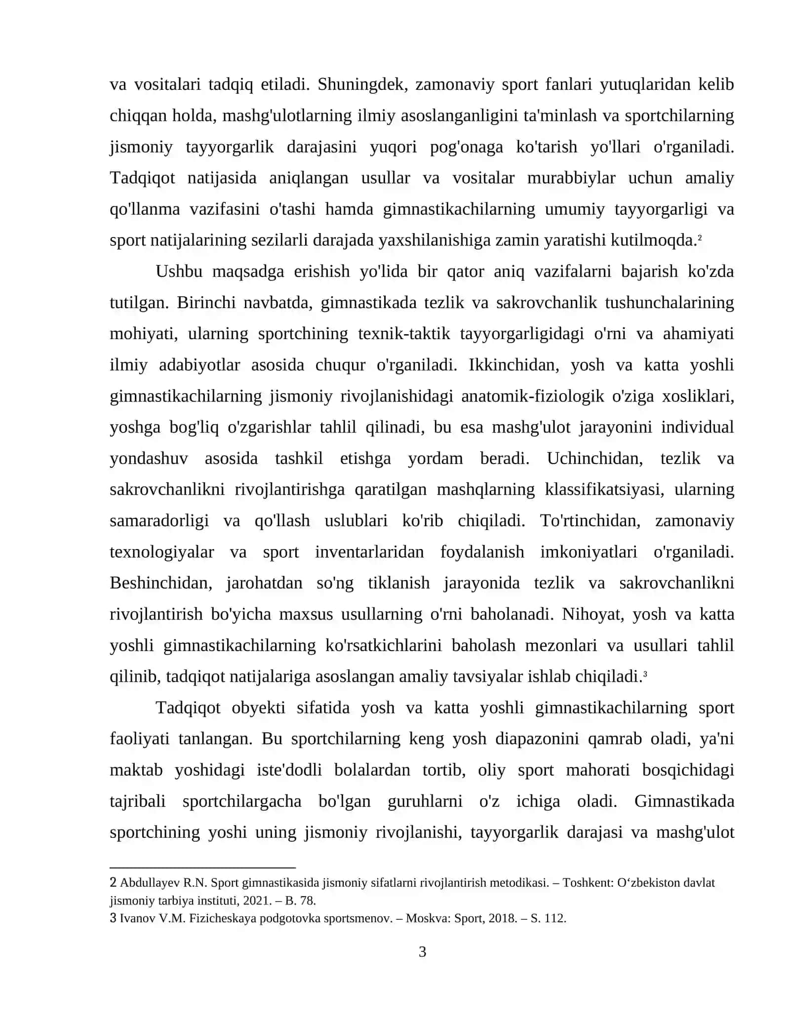 Yosh va katta yoshli gimnastikachilarda tezlik va sakrovchanlikni rivojlantirishning xarakteri 4