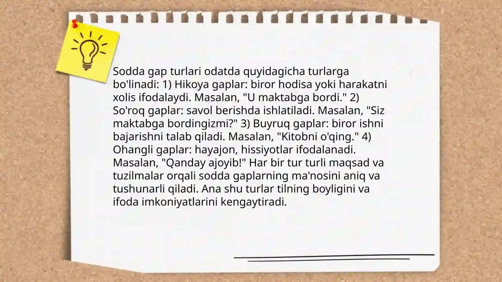 9-sinf ona tili darsida, sodda va qo'shma gaplar mavzusi bo'yicha 3 ta metod qo'llab dars ishlanma taqdimoti 4