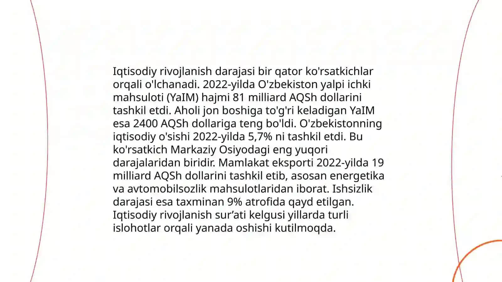 Mamlakatların xalqaro mehnat taqsimotida qatnashishlariga ta’sir qiluvchi asosiy omillar va uning rivojlanish ko‘rsatkichlari 4