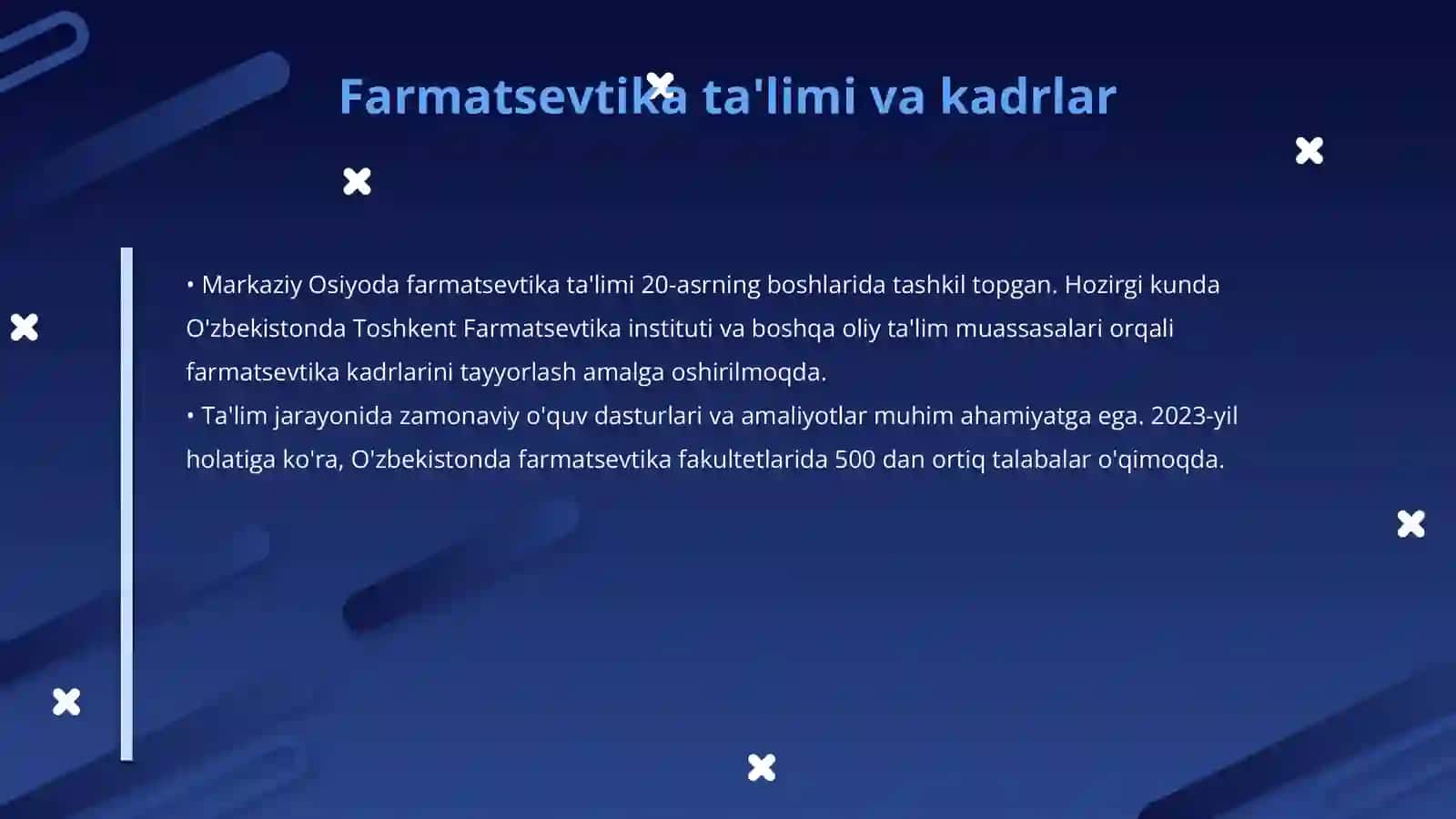 Markaziy Osiyo davlatlarida farmatsiyani rivojlanishi 4