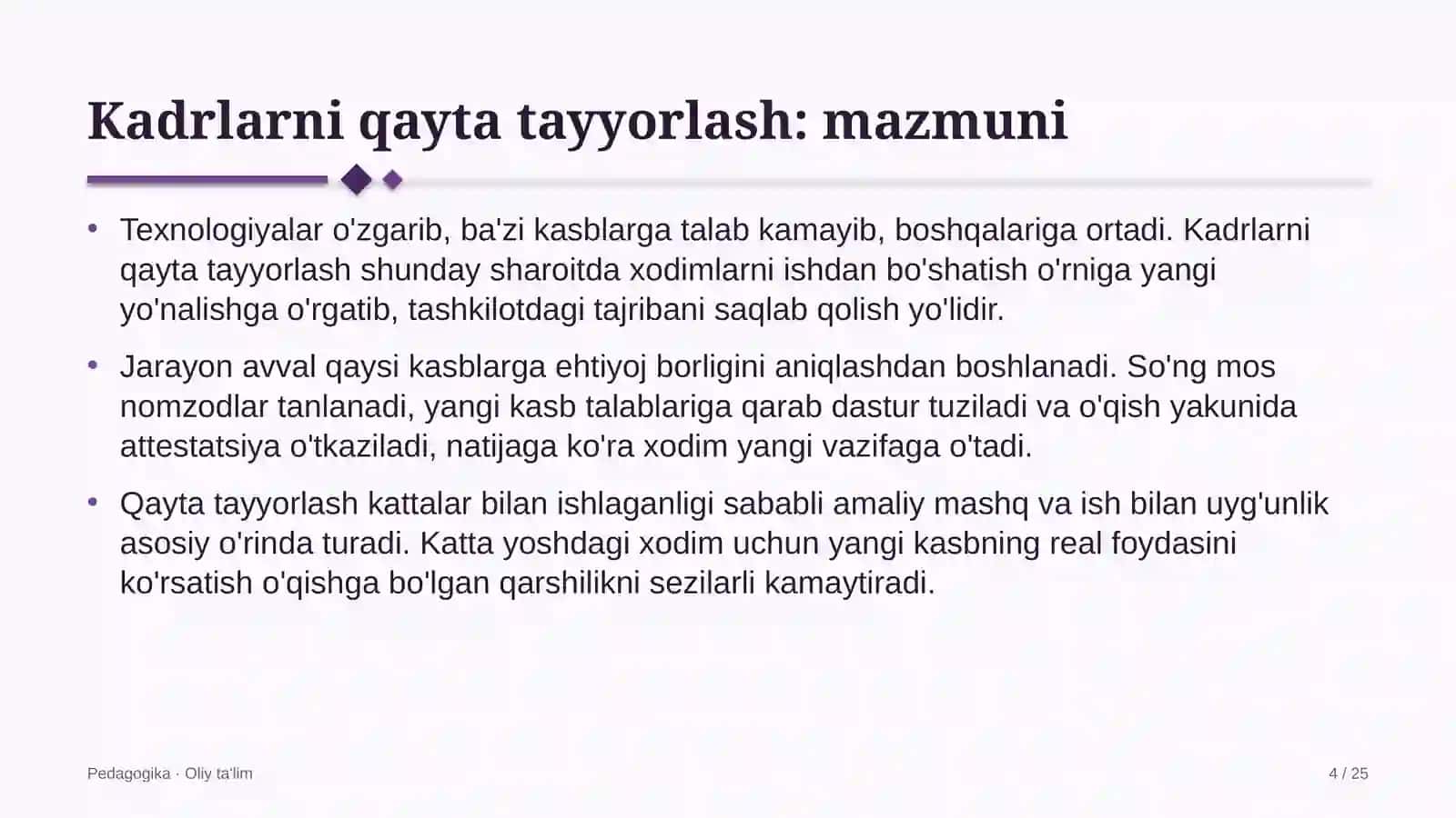 organik dehqonchilikda kadrlarni qayta tayyorlash 6306 4