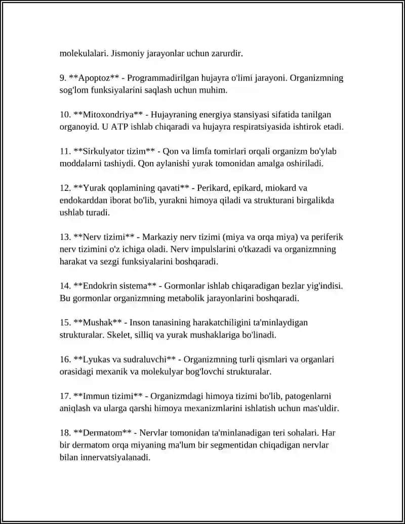 TIBBIY ATAMALAR 4