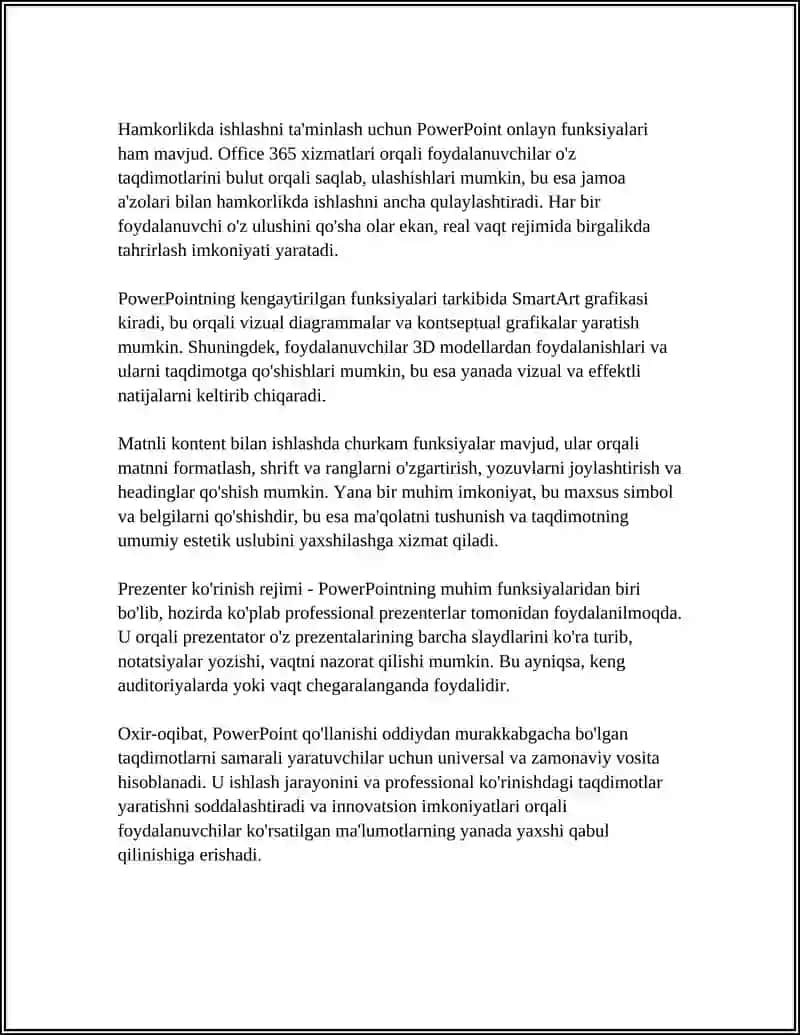 Microsoft PowerPoint 4