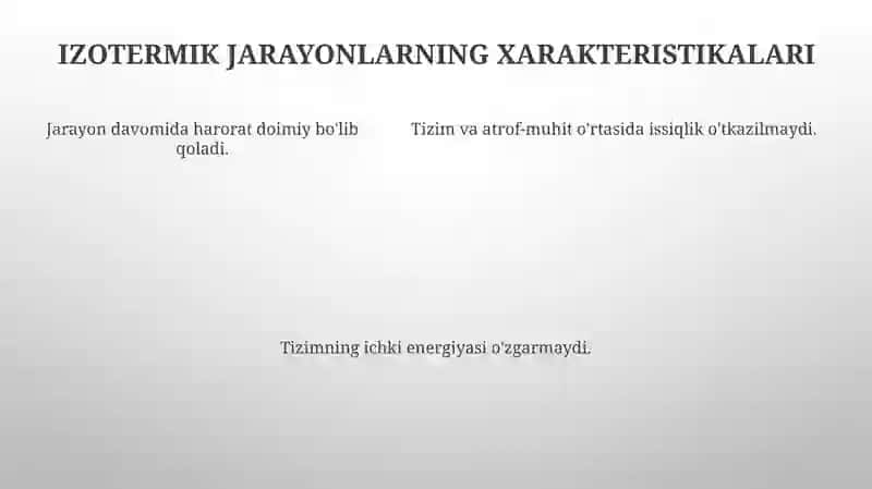 Izotermik Jarayon 4