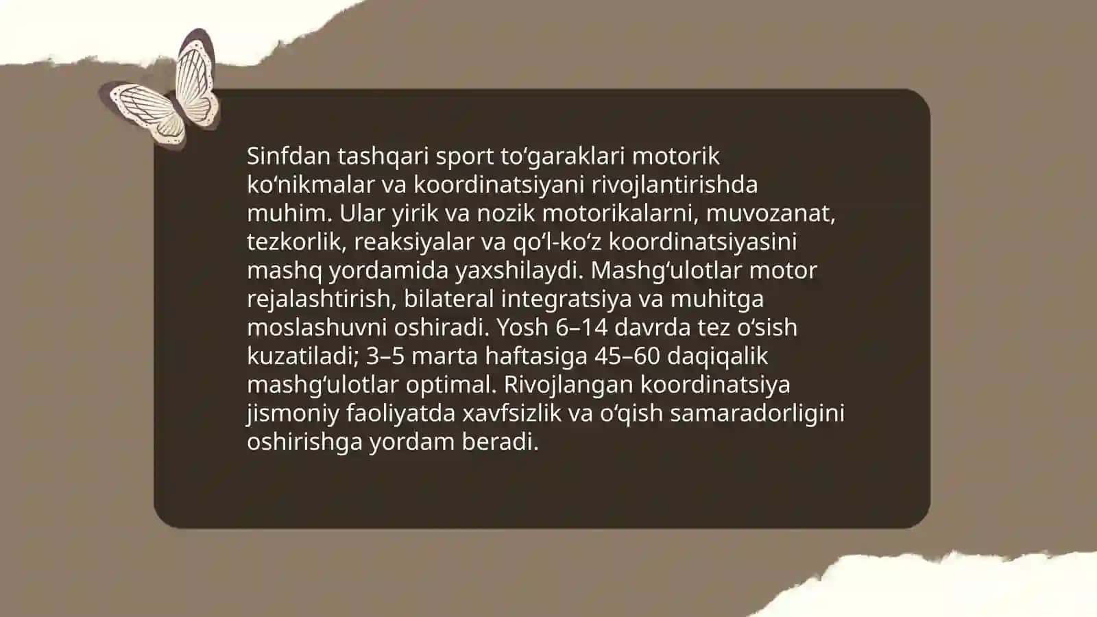 Sinfdan tashqari sport toʻgaraklarning jismoniy tarbiyadagi ahamiyati 4