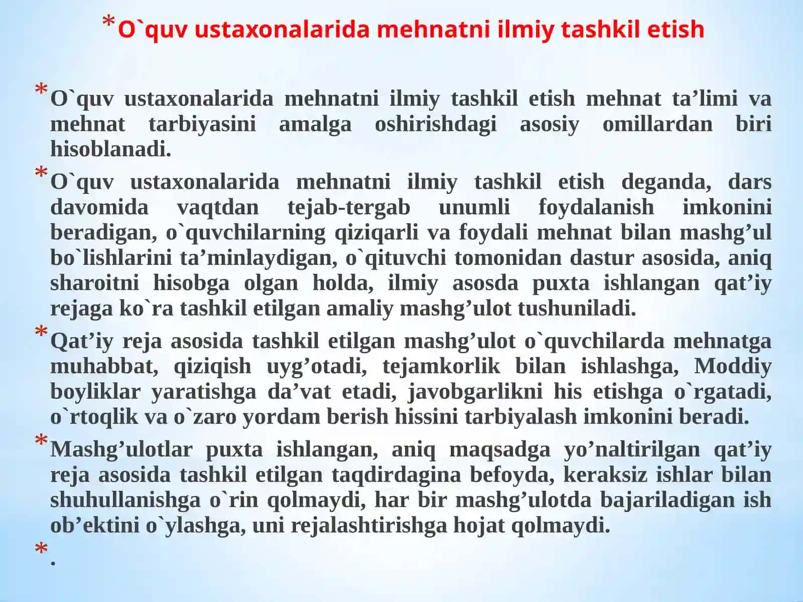 CHILANGARLIK ISHLARI HAQIDA UMUMIY MA’LUMOT 4