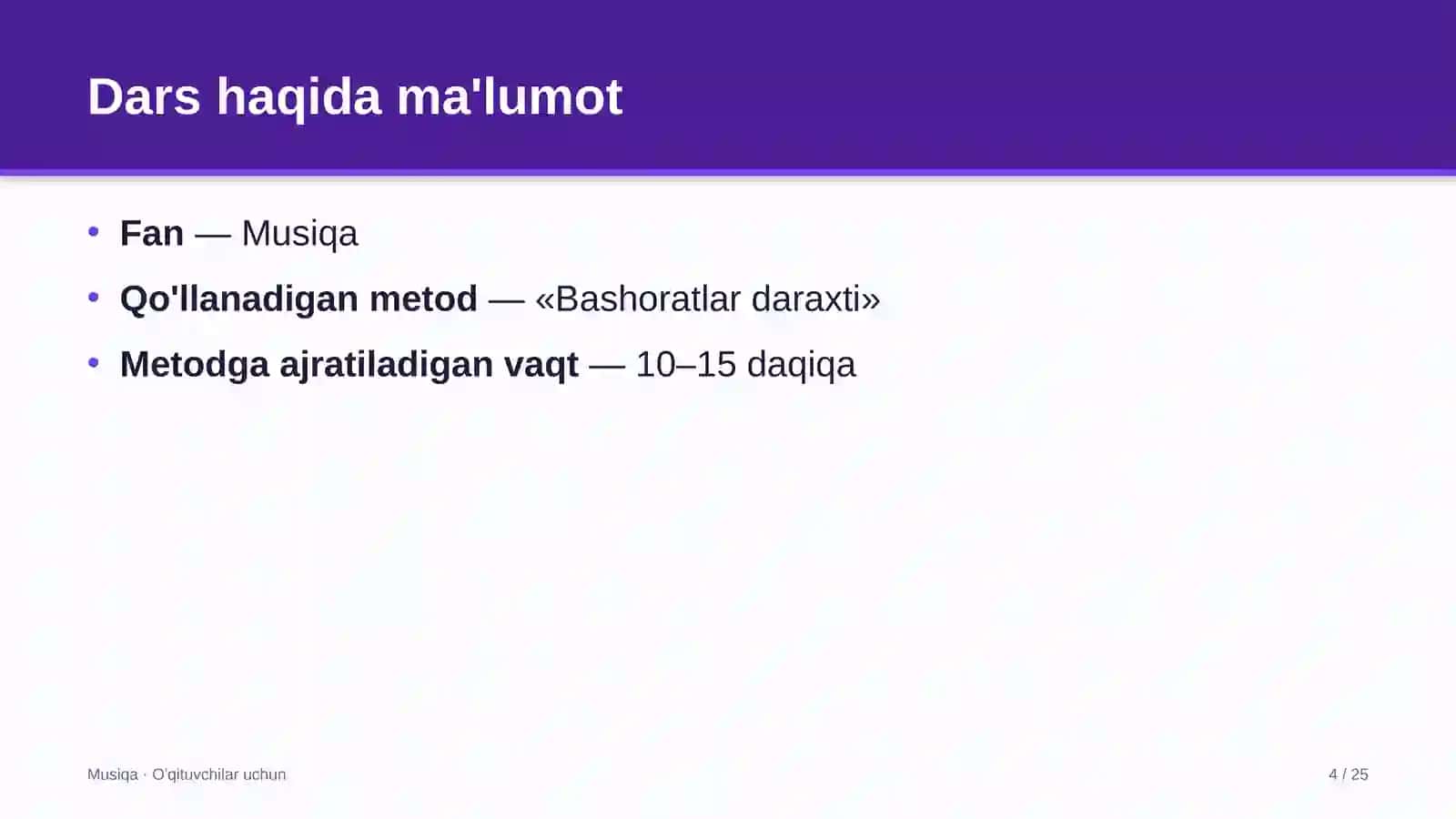 musiqa darslarida bashoratlar daraxti metodidan foydalanish 5000 4