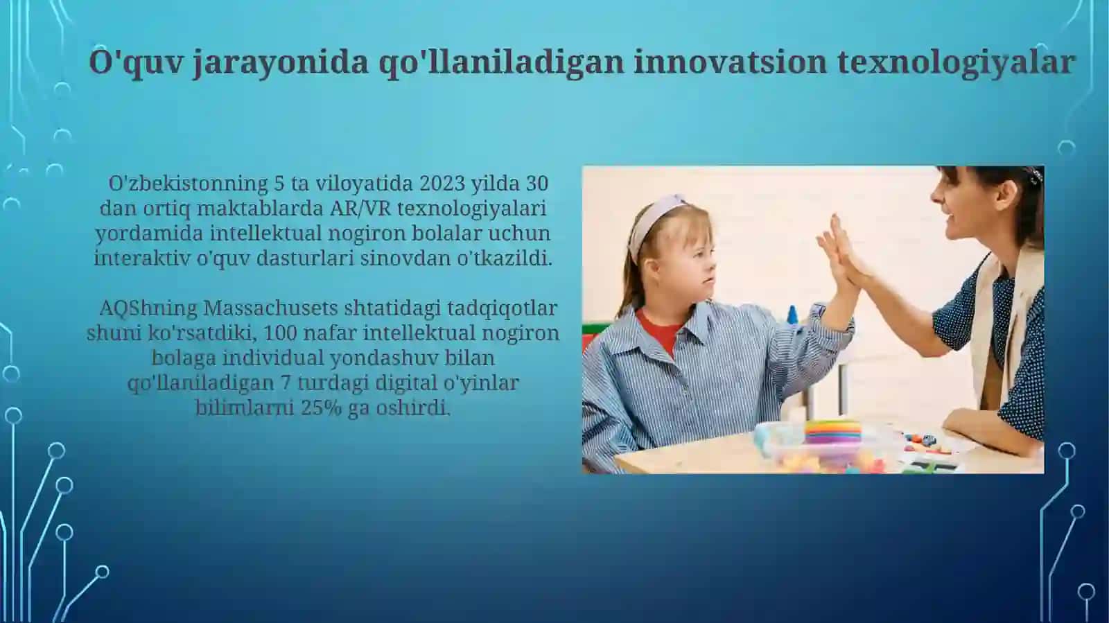 Inklyuziv Sinf Xonalarida Intellektual Nogiron Bolalar Uchun O'quv Dasturlari 4