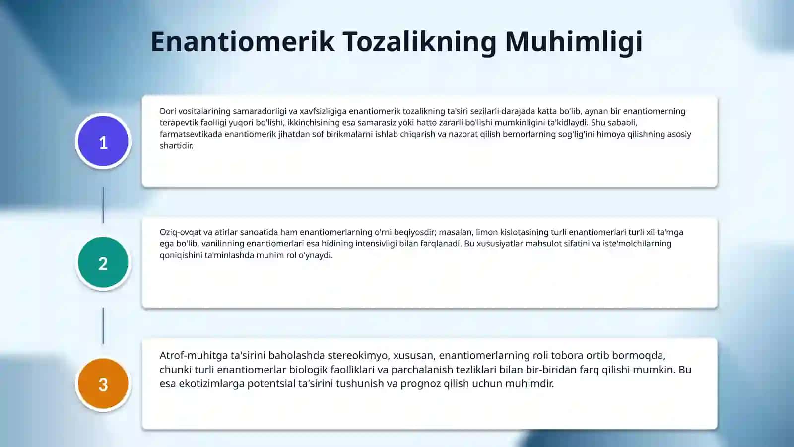 Enantiomerik tarkibni nazorat 4