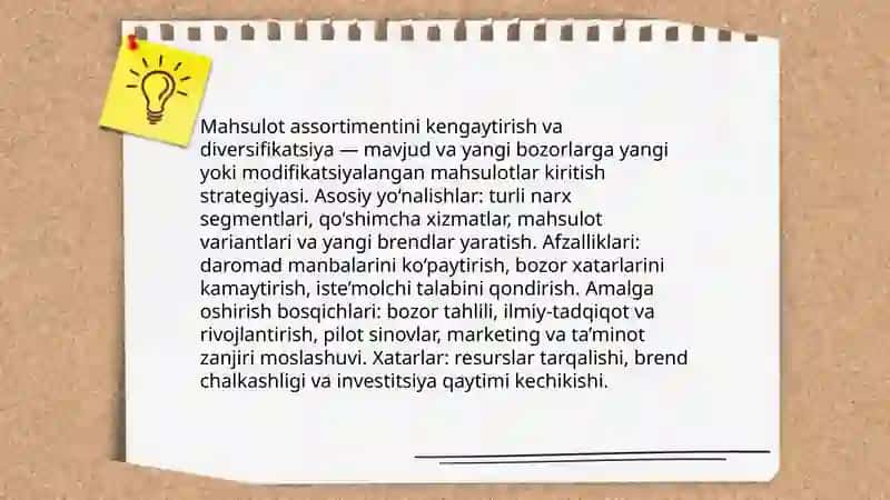 Bozor tadqiqoti va yangi bozorlarni aniqlash 4