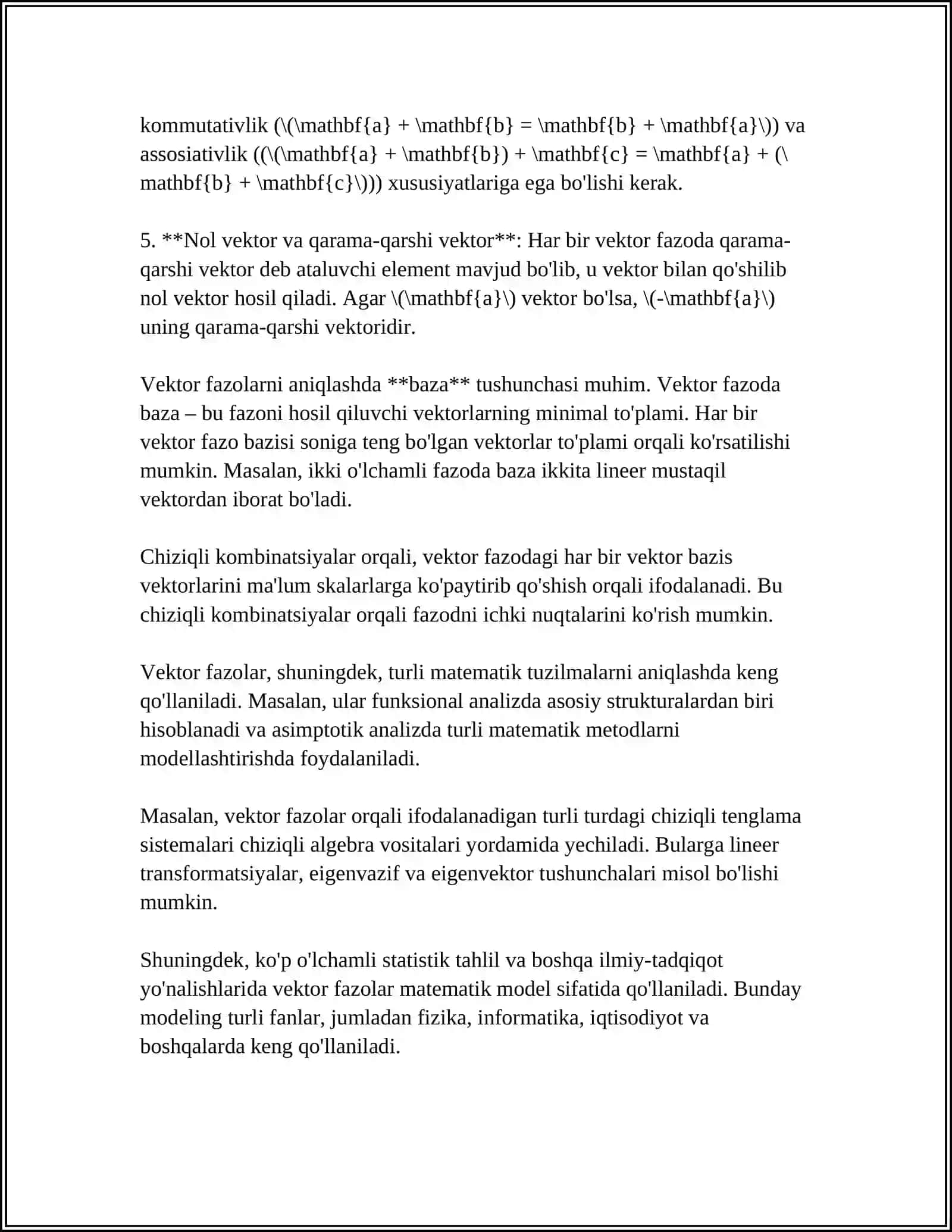 VEKTOR FAZO TUSHUNCHASI 4