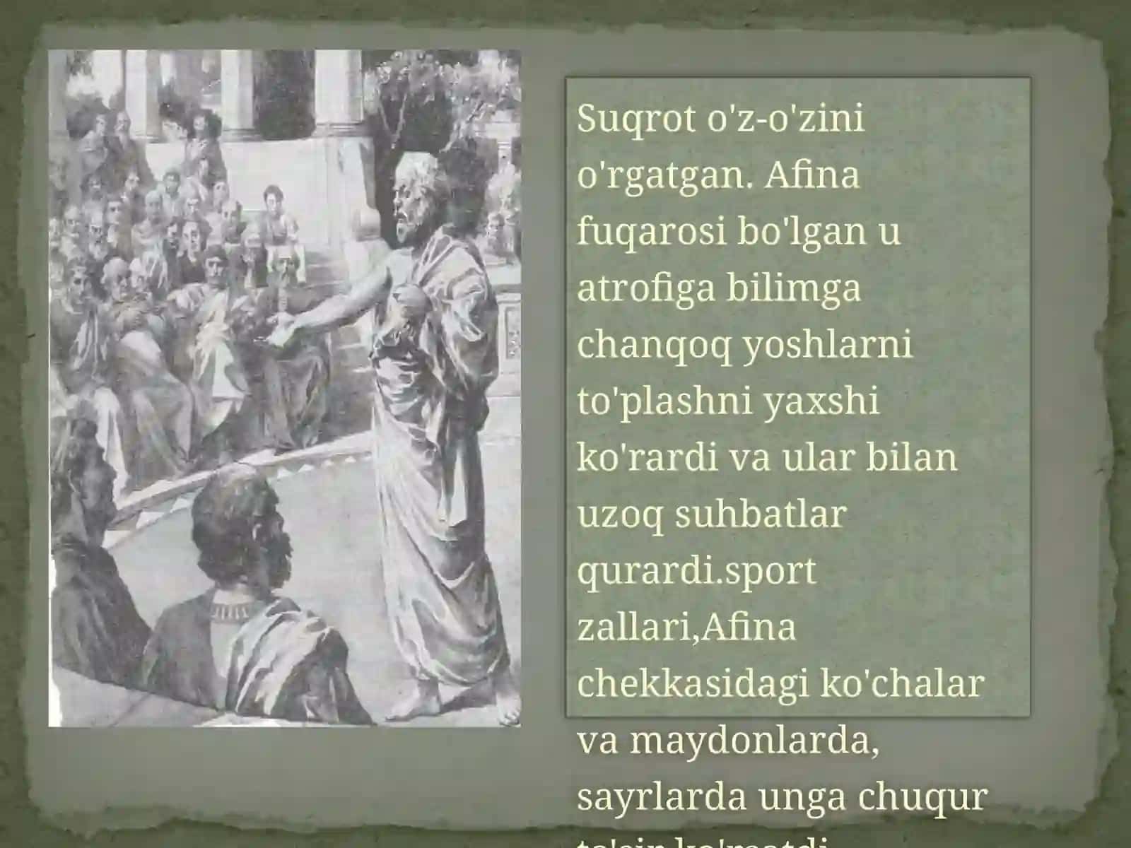 Suqrot falsafasi 4