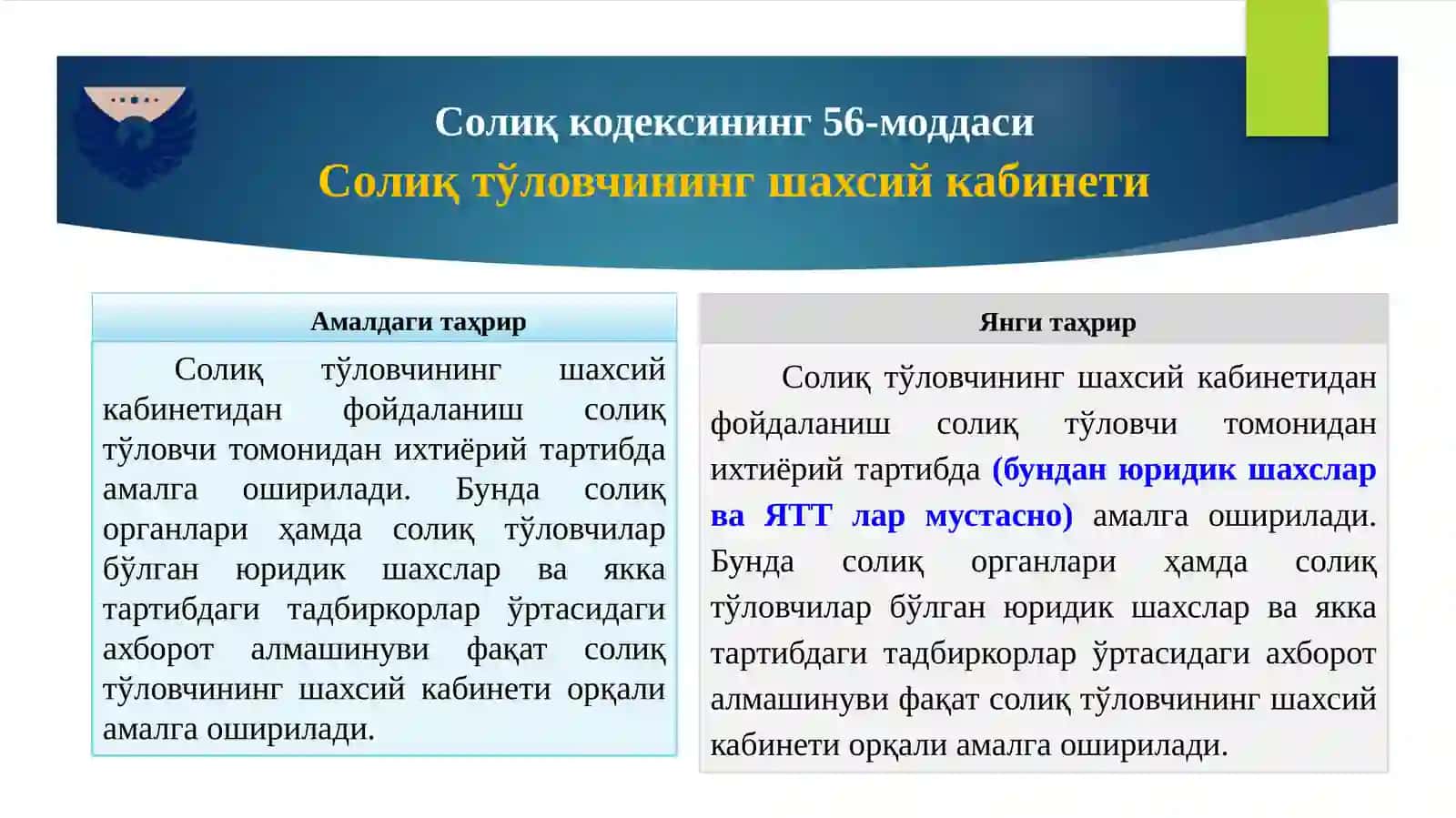 2023 йил учун Ўзбекистон Республикасининг Давлат бюджети тўғрисида 4