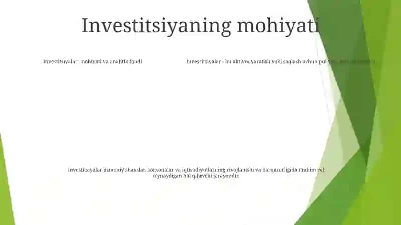 Ahborotlarni Tahlili Investik Mohiyatining Tatqiqiyligi 4
