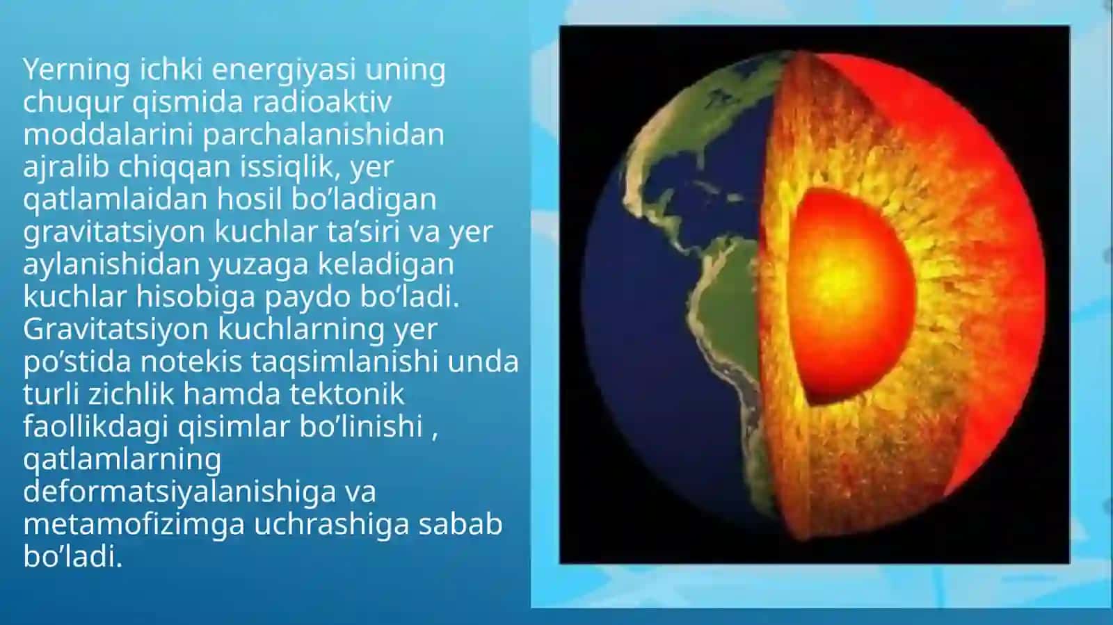 Endoen geologik jarayonlar 4