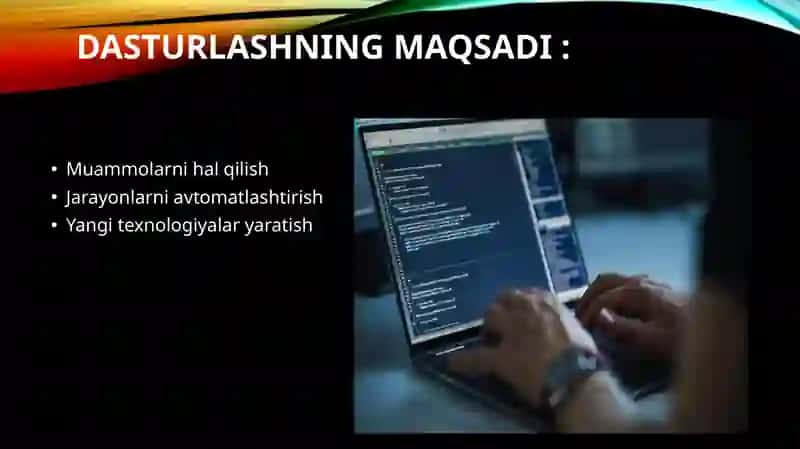 Dasturlash 4