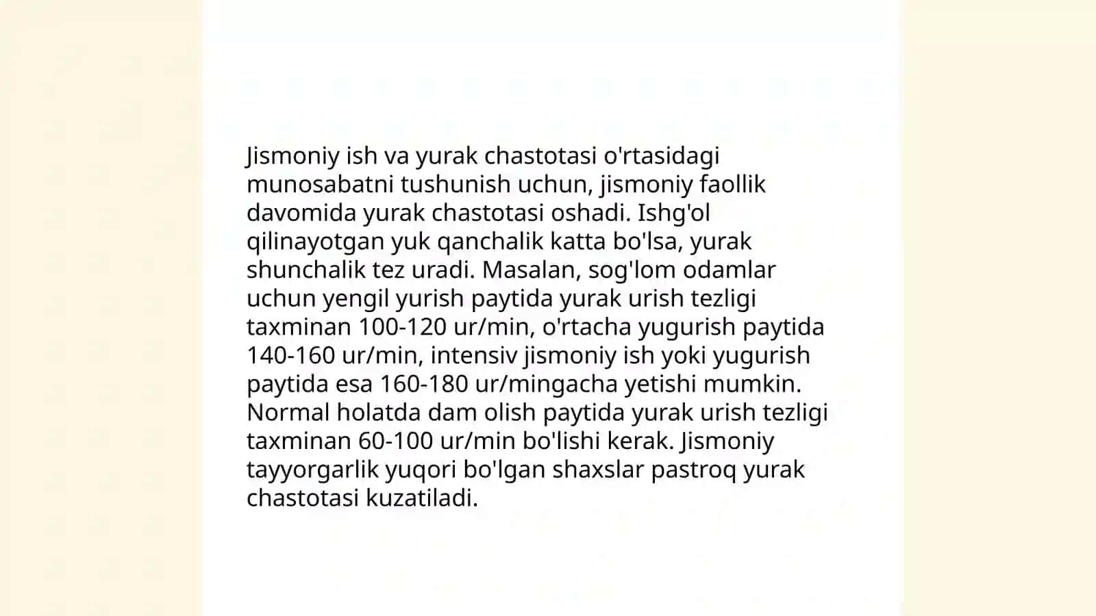 Turli yoshdagi bolalarda yurak chastotasi me'yori 4