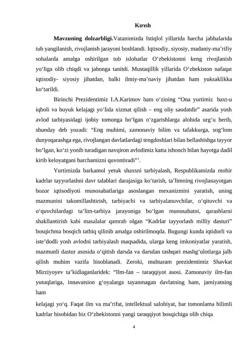 Morfologik kategoriyalar va ularning talim bosqichlari darsliklarida berilishi 4