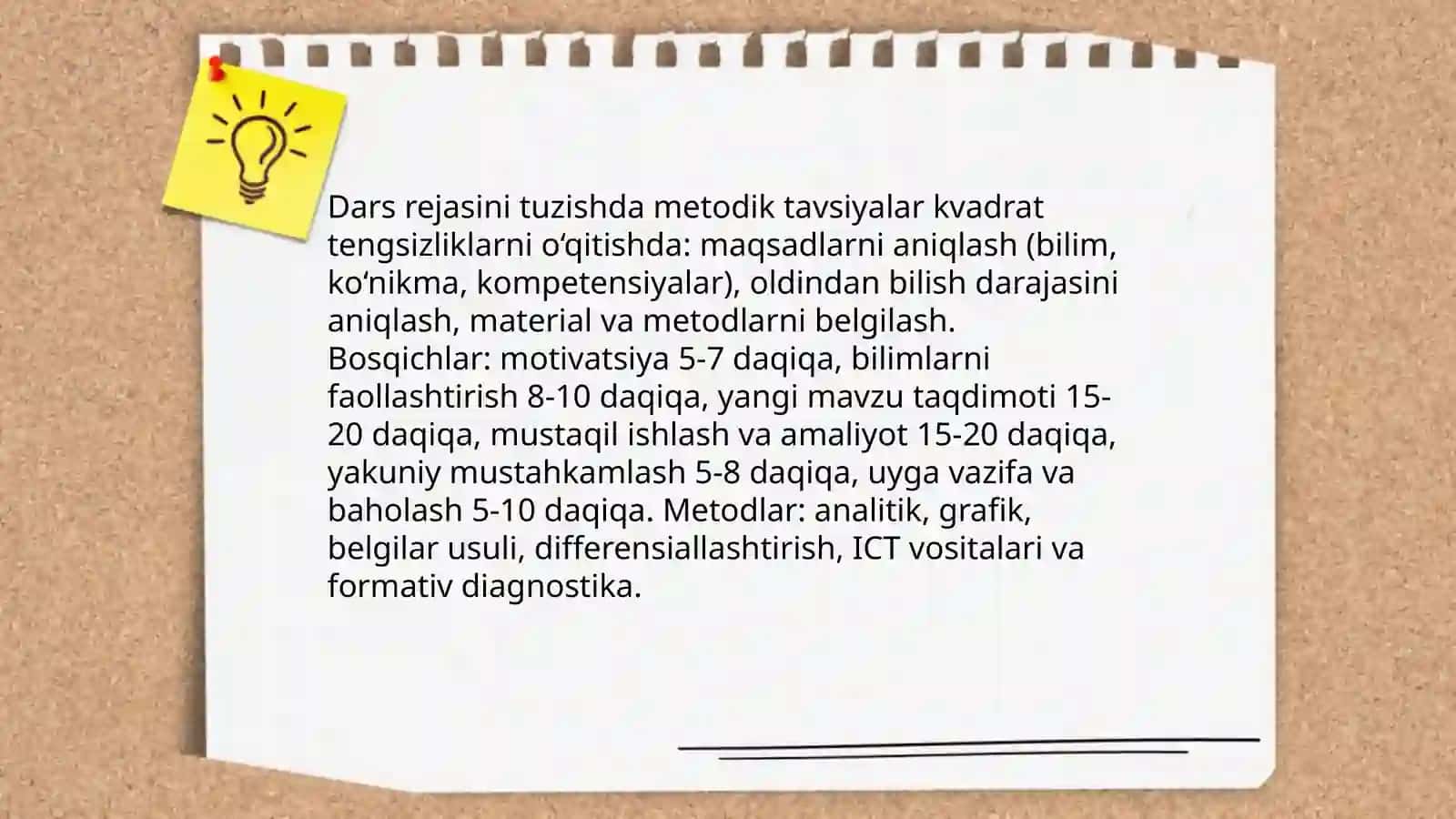 Kivadrat tengsizliklarni oʻqitish metodik xususiyatlari 4