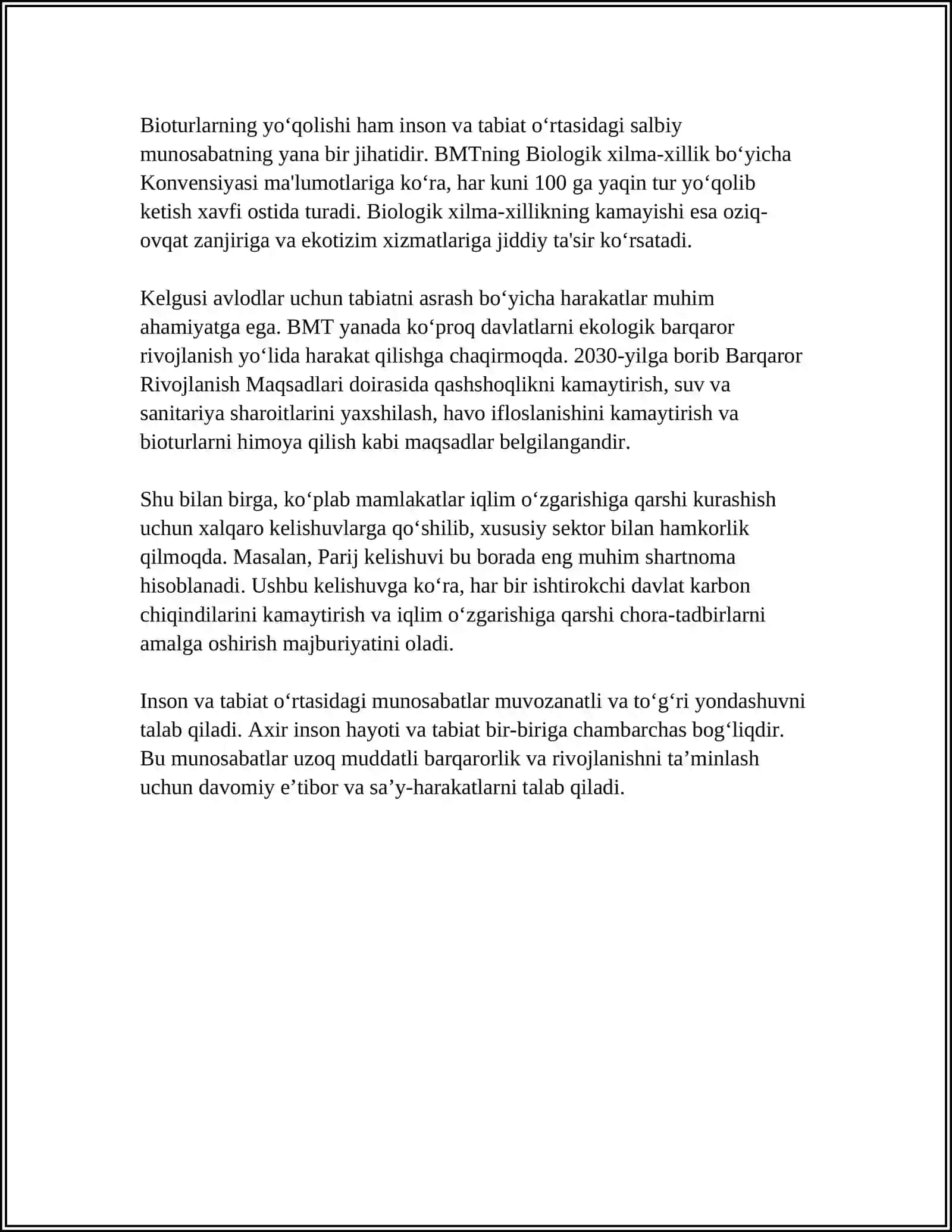 INSON EKOLOGIYASI HAQIDA TUSHUNCHA 4