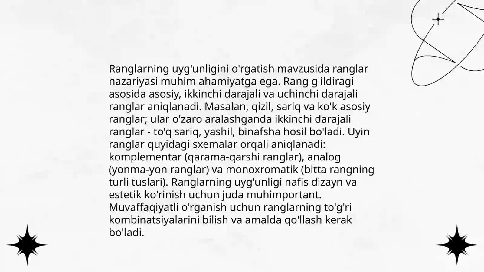 Bolalarni rasm chizishga o'rgatish metodlari 4