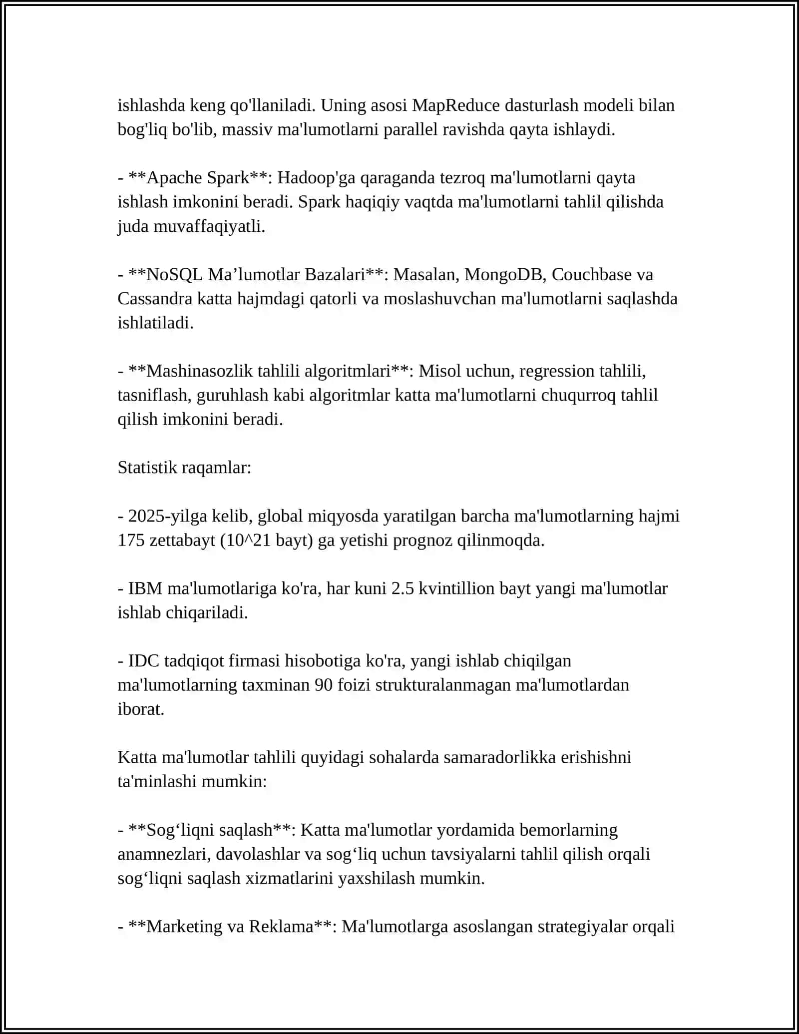 BIG DATANING ISTEMOLCHILAR HARAKATLARIGA TASIRI 4