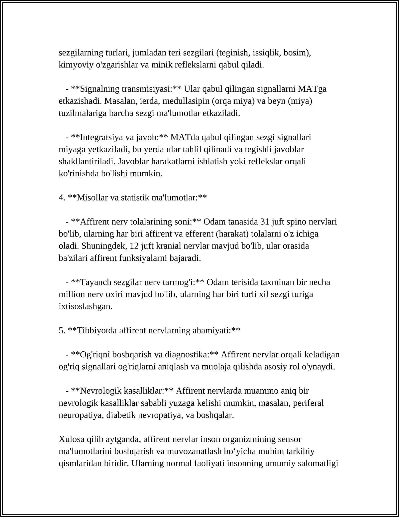AFIRENT INERVATSIYAGA TA’SIR QILADIGAN MODDALAR 4