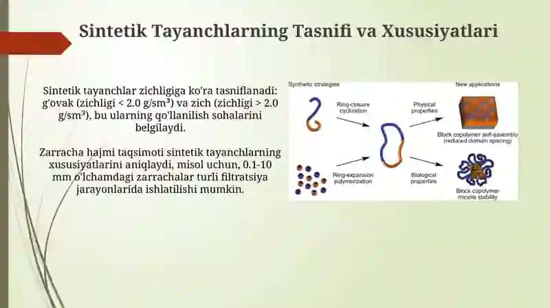 Sintetik tayanchlarning fizik-mexanik xossalari 4