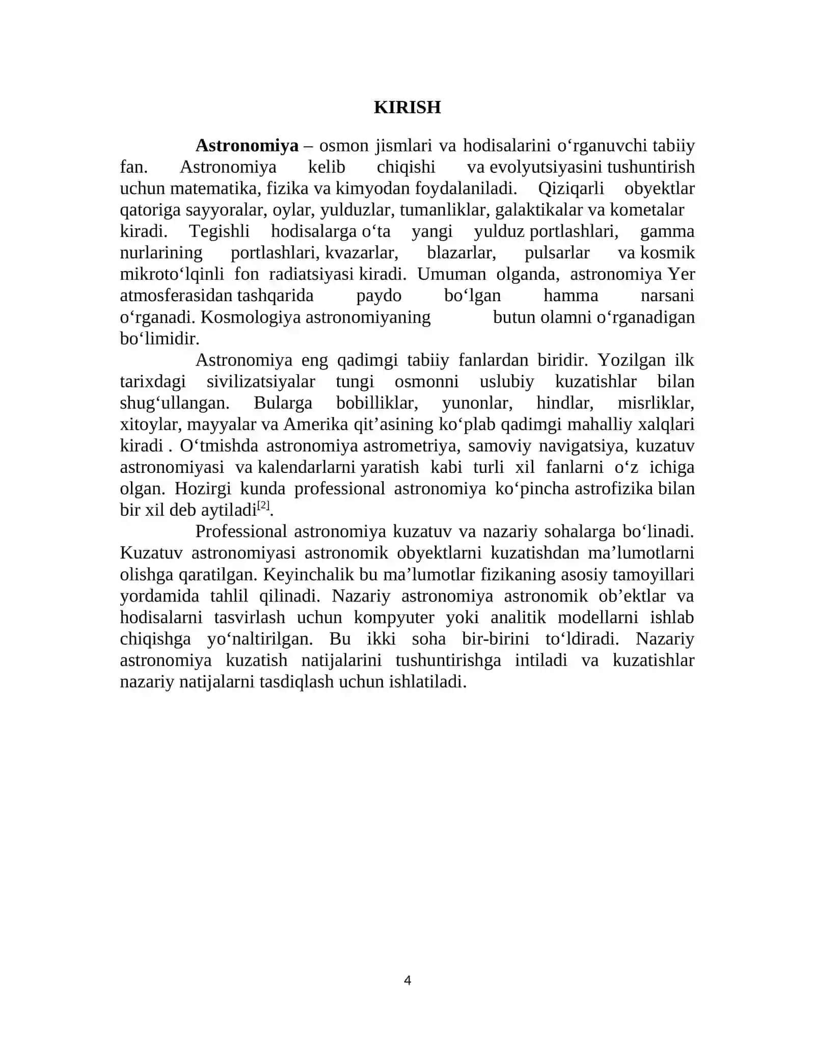 ASTRONOMIK OLIMPIADALARGA TAYYORGARLIK METODIKASI 4