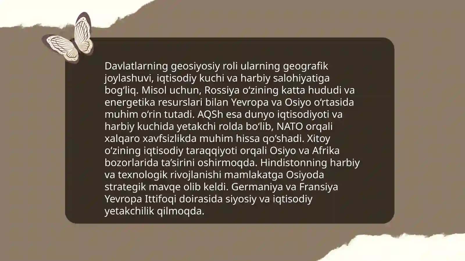 Geosiyosat asoslarining asosiy manbalari 4
