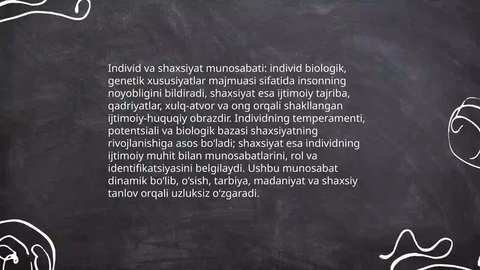 Individ sifatida inson haqida umumiy tassavurlar 4