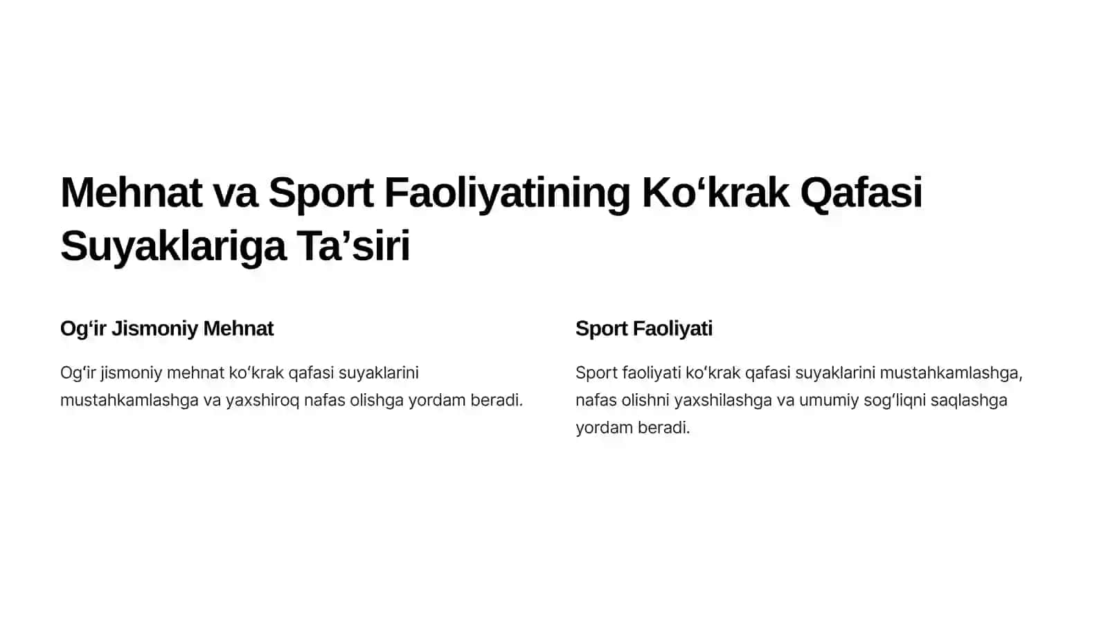 Koʻkrak Qafasi Suyaklarining Rivojlanishi va Ularga Taʼsir Etguvchi Omillar 4