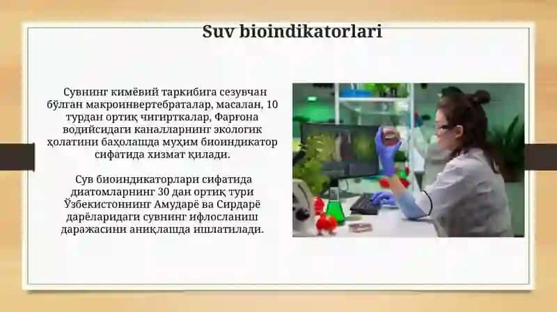 Bioindekatorlar va ularning turlari 4