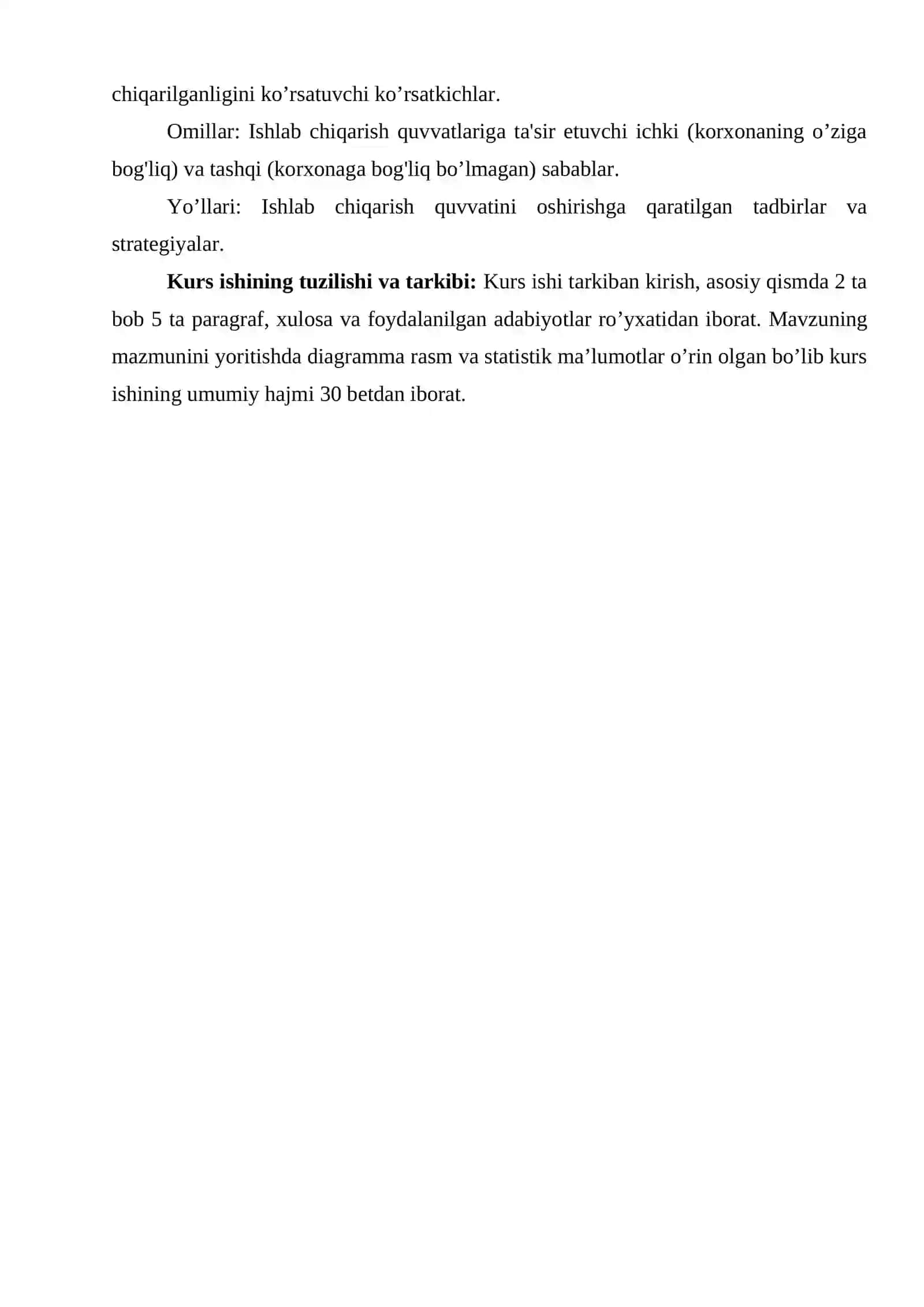 Sanoat ishlab chiqarishining asosiy fondlari va ishlab chiqarish quvvatlari 4