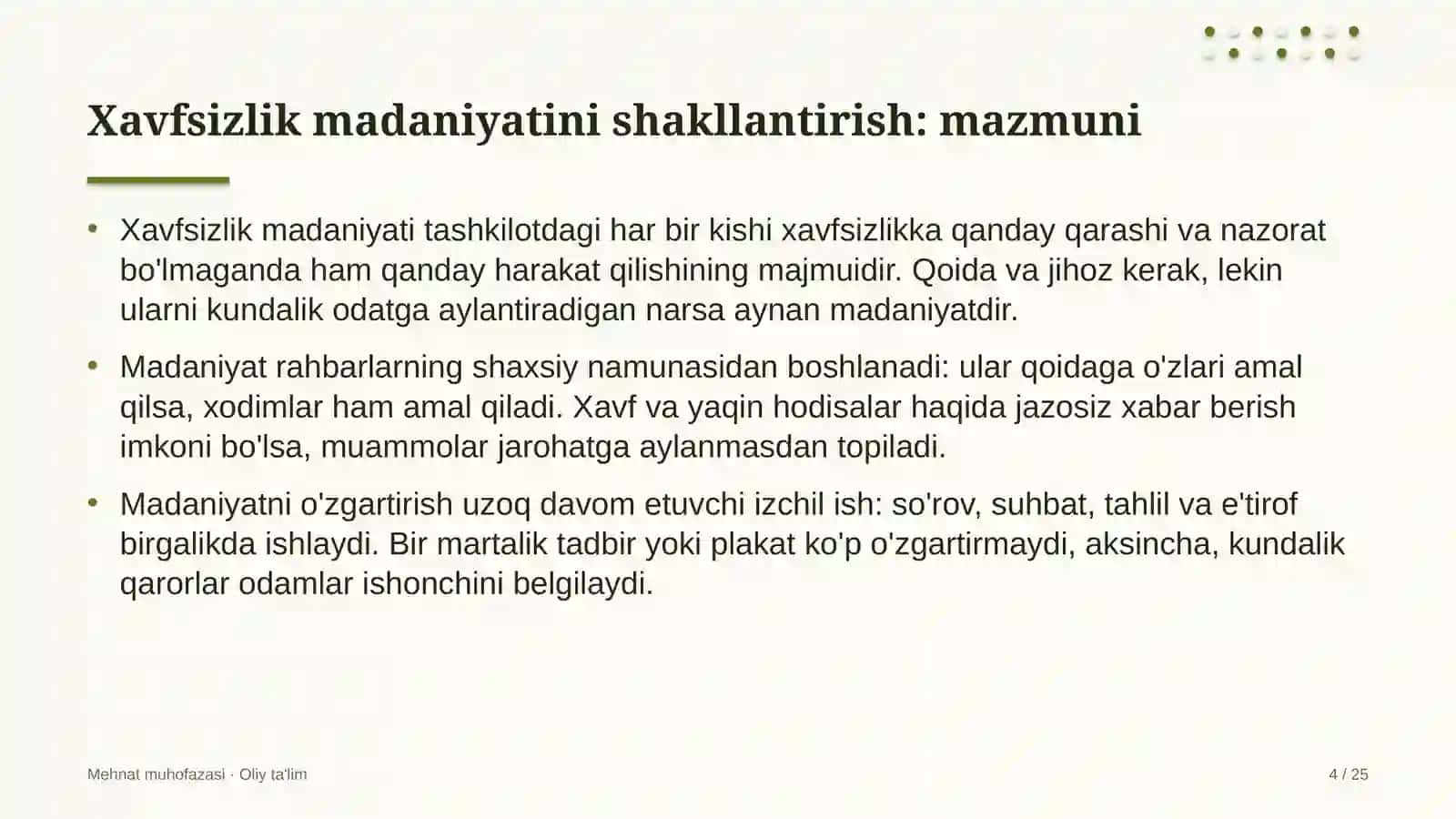 qishloq qurilishida xavfsizlik madaniyatini shakllantirish 6213 4