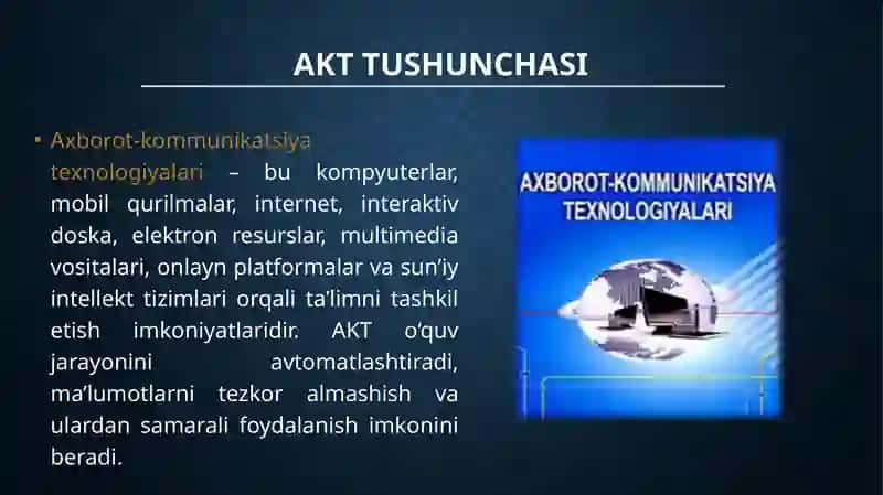 O‘qituvchilarda zamonaviy axborot texnologiyalari imkoniyatlaridan foydalanish malakalarini shakllantirish 4