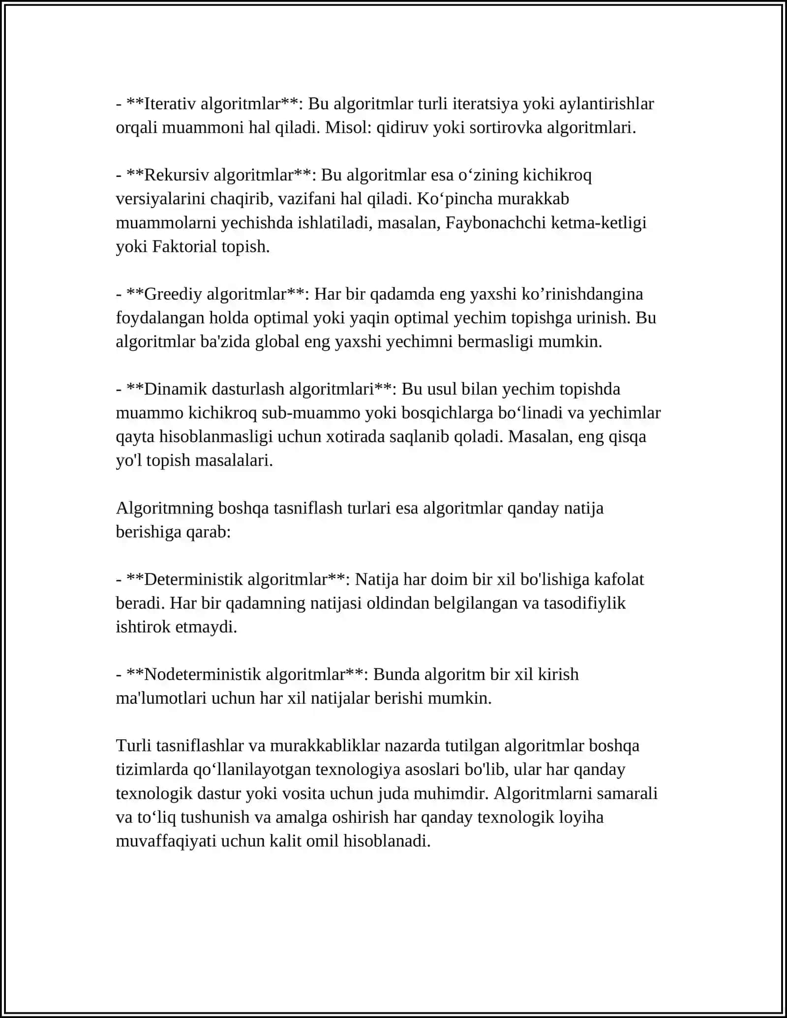 ALGORITMLASH VA DASTURLASH ASOSLARI 4