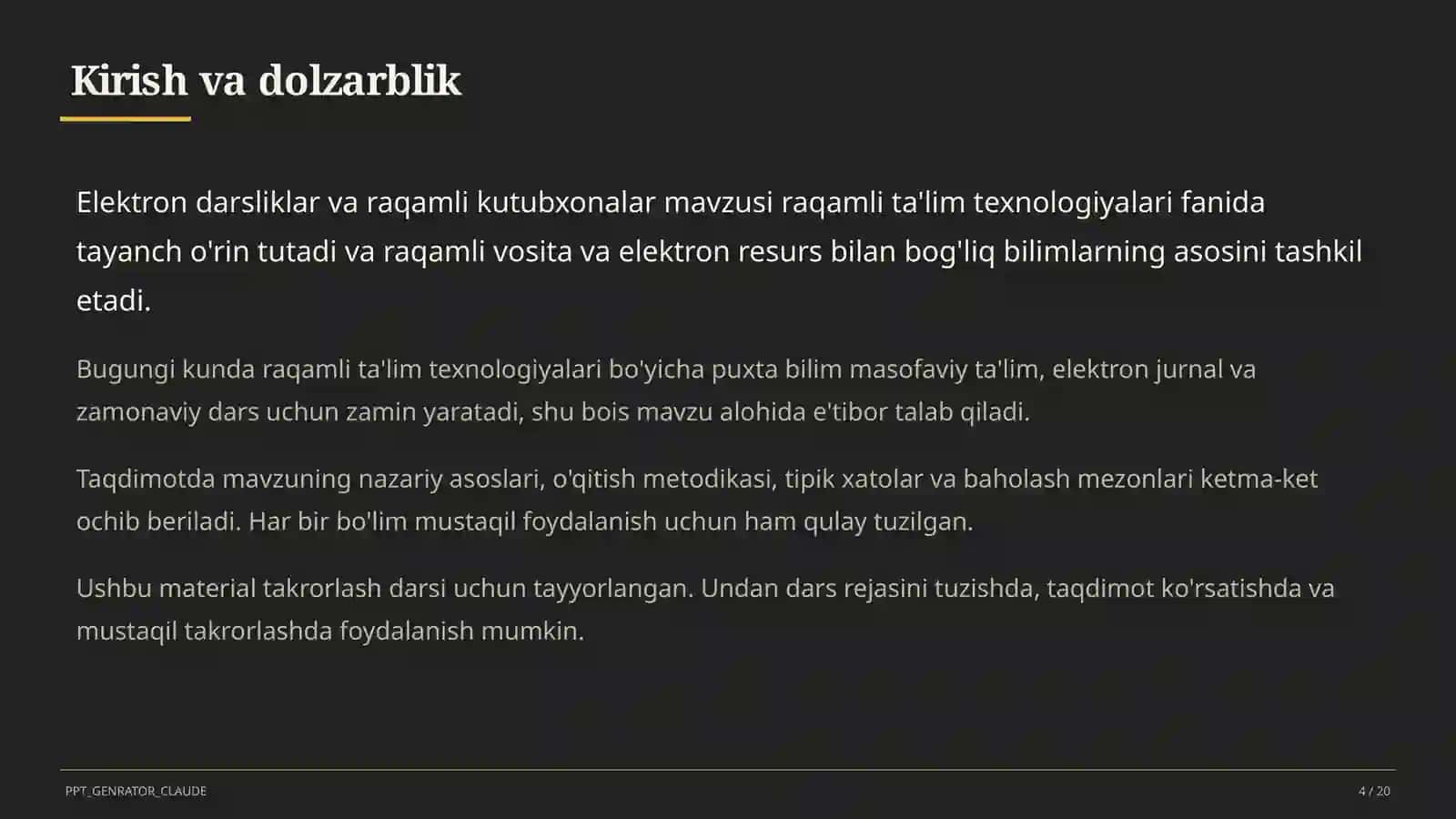 Elektron darsliklar va raqamli kutubxonalar 4