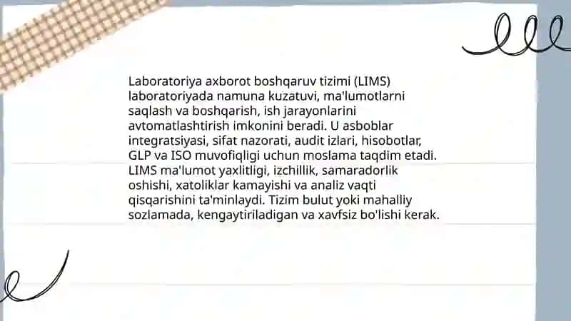 Tajriba sehining zamonaviy texnika va texnologiyalari 4