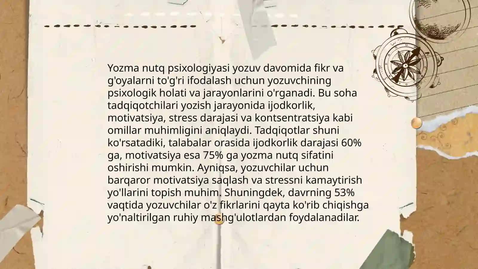 Yozma nutqning psixofiziologik,neyropsixologik va psixolingvistik asoslari 4