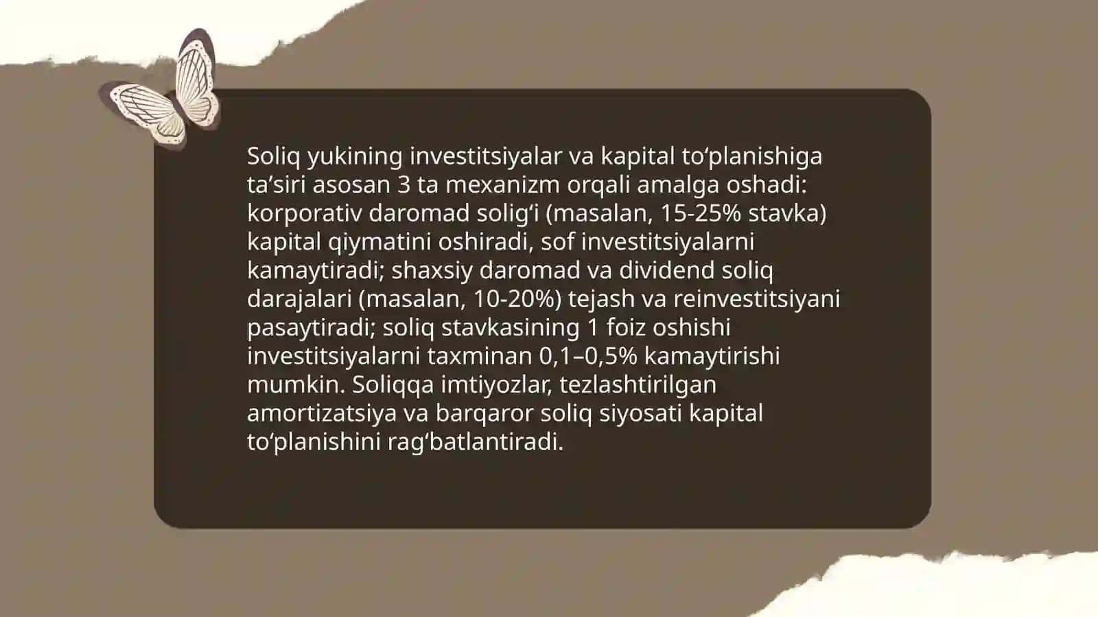 Soliq yukining iqtisodiyot rivojiga taʼsiri 4