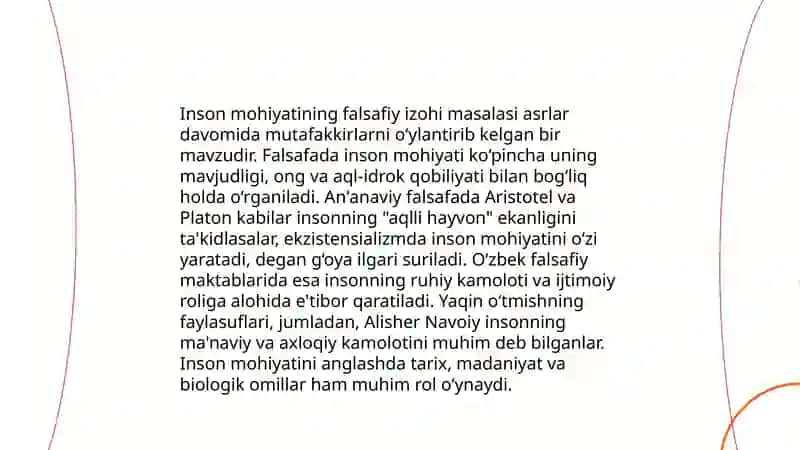 Inson falsafasi(falsafiy antropologiya) 4
