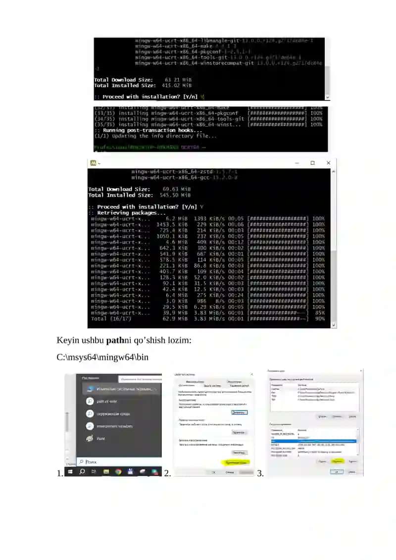 Standart OpenMp tsikl darajasiga misollar 4
