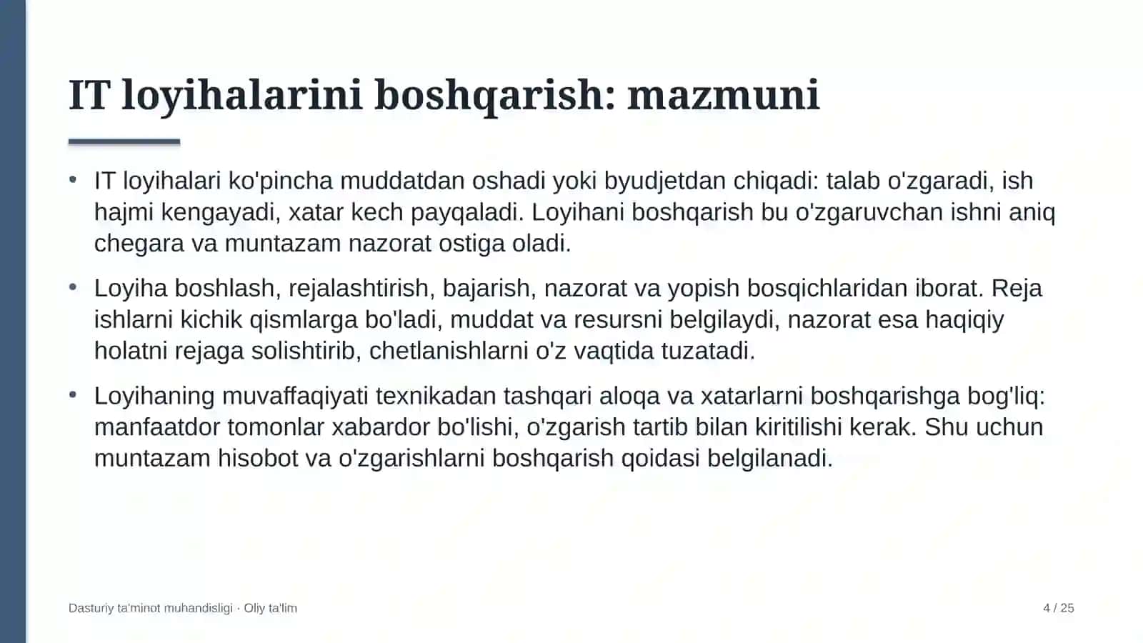 Xususiy bog'chalarda IT loyihalarini boshqarish 4