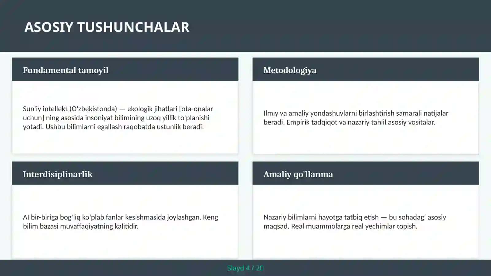 SUN'IY INTELLEKT (O'ZBEKISTONDA) — EKOLOGIK JIHATLARI [OTA-ONALAR UCHUN] 4