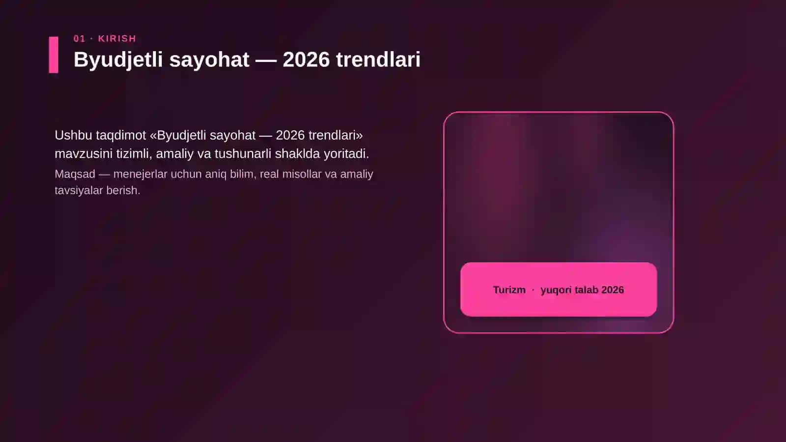 Byudjetli sayohat — 2026 trendlari 4