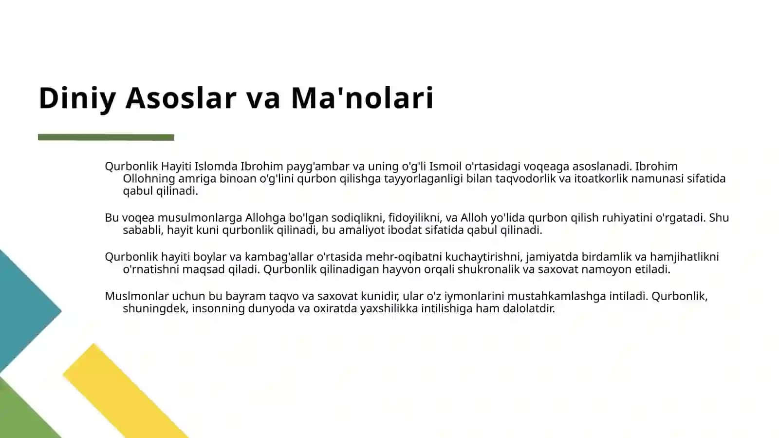 QURBONLIK HAYITI 4
